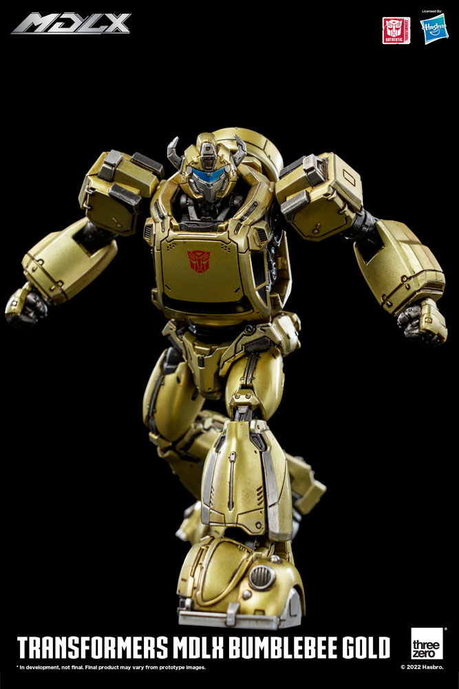 新品 threezero DLXバンブルビー ゴールドエディション 限定版 threezero Transformers MDLX Bumblebee Limited Gold Edition